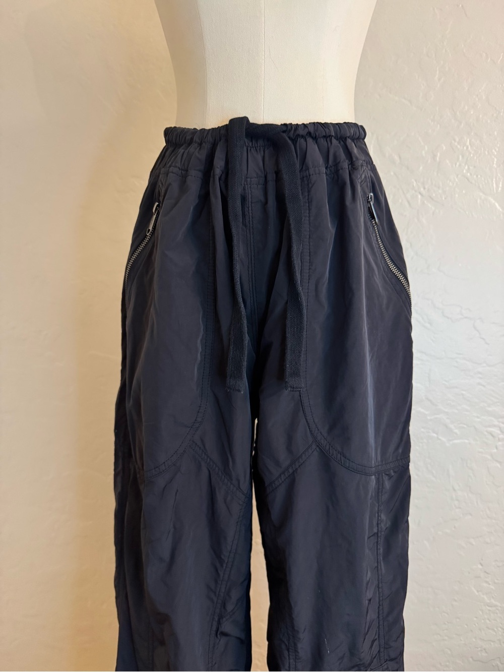 Free People Movement Black Wide-Leg Pants – Size M - Picture 2 of 16